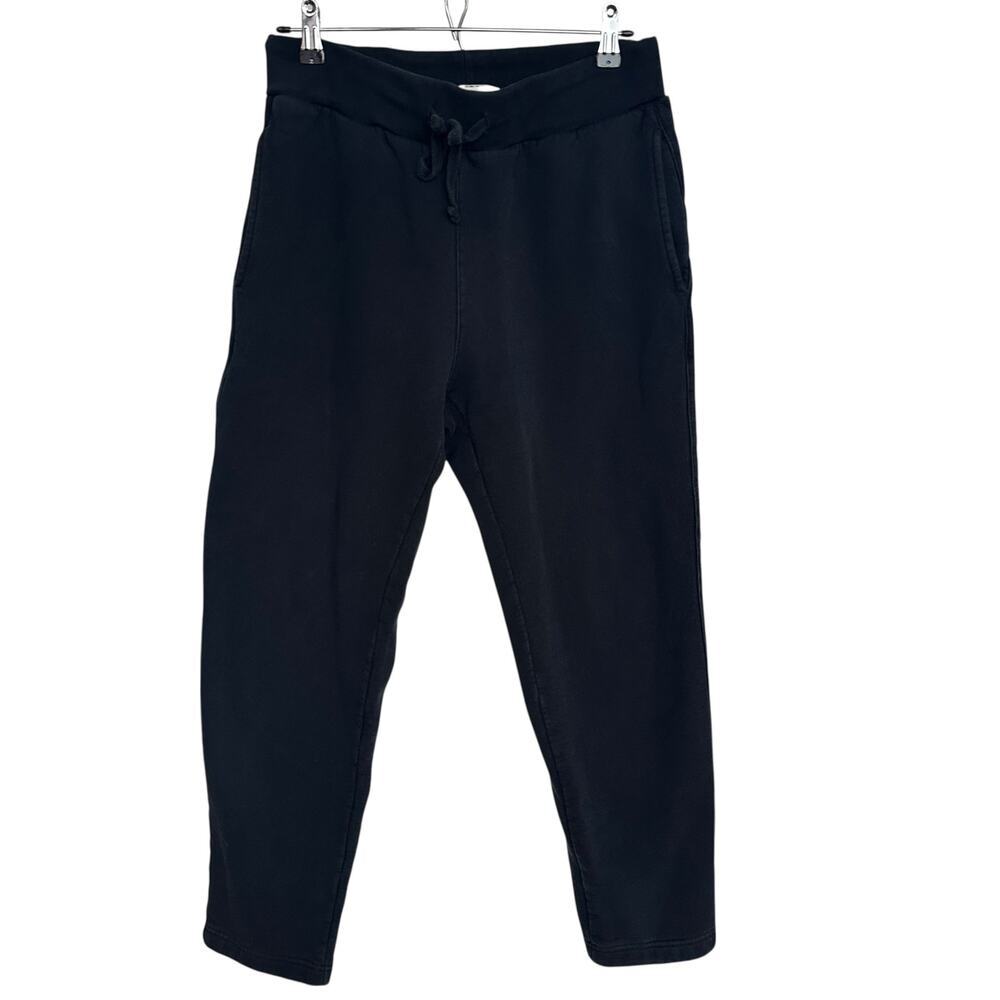 1017 ALYX 9SM Black Lightercap Drawstring Cotton Blend Lounge Sweatpants,Size M
